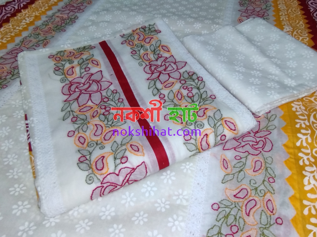 থ্রি পিস (ব্লক ও হাতের কাজ)